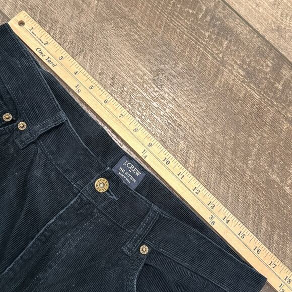 J.Crew Men's Corduroy Straight Leg Pant Black Size 33x32 - Picture 5 of 8